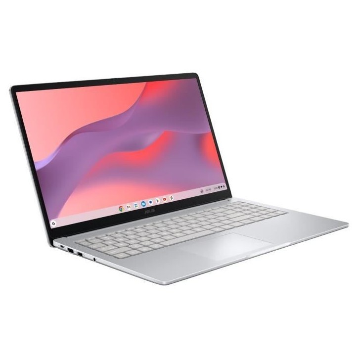 Ordinateur Portable ASUS Chromebook Plus CX1505 | Chrome OS - 15,6 FHD - Intel Core i3-N355 - RAM 8Go - 128Go eMMC