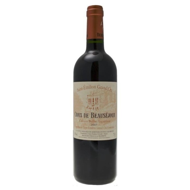 Croix de Beausejour 2007 Saint-Emilion Grand Cru - Vin rouge de Bordeaux