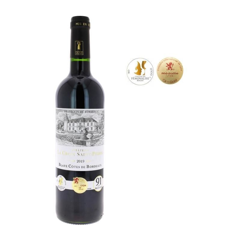 Château La Croix Saint-Pierre 2022 Blaye Côtes de Bordeaux - Vin rou Château La Croix Saint-Pierre 2022 Blaye Côtes de Bordeaux - Vin rou