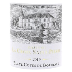 Château La Croix Saint-Pierre 2022 Blaye Côtes de Bordeaux - Vin rou