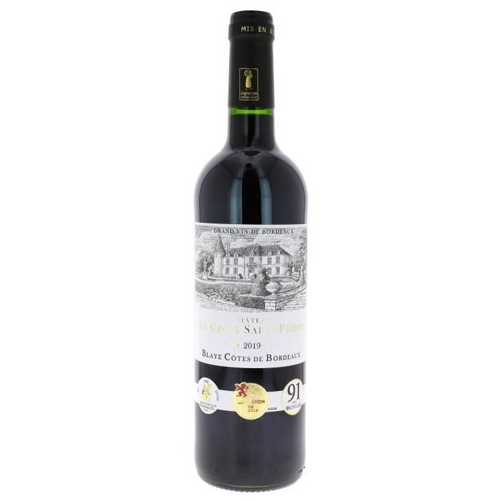 Château La Croix Saint-Pierre 2022 Blaye Côtes de Bordeaux - Vin rouge de Bordeaux