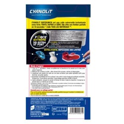 Colle réparatrice - CYANOLIT - Super unick instant plastic - 3 g - Ul