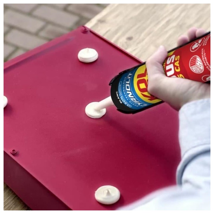 Pistolet d'application - CYANOLIT - Pistolet pro - 310 ml - Compatible cartouches standard - Ergonomique et robuste Pistolet d'application - CYANOLIT - Pistolet pro - 310 ml - Compatible cartouches standard - Ergonomique et robuste