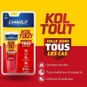 Colle de fixation et d'étanchéité - CYANOLIT - Blanc - Blister 50ml