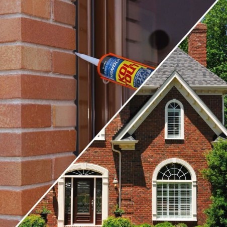 Colle de fixation et d'étanchéité - CYANOLIT - Total tech - Gris - Cartouche 290 ml - Multi-matériaux - Résistant et flexib