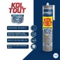 Colle de fixation et d'étanchéité - CYANOLIT - Total tech - Gris - Cartouche 290 ml - Multi-matériaux - Résistant et flexib Colle de fixation et d'étanchéité - CYANOLIT - Total tech - Gris - Cartouche 290 ml - Multi-matériaux - Résistant et flexib