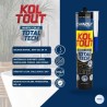 Colle de fixation et d'étanchéité - CYANOLIT - Total tech - Noir -