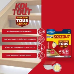 Ruban adhésif double face - CYANOLIT - Ruban extra fin - Ultra fin -