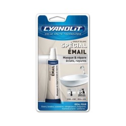 Enduit spécial email - CYANOLIT - 15 ml - Réparation et finition de