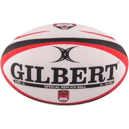 Ballon de rugby Réplique Lyon - GILBERT - T5 - Lot de 5