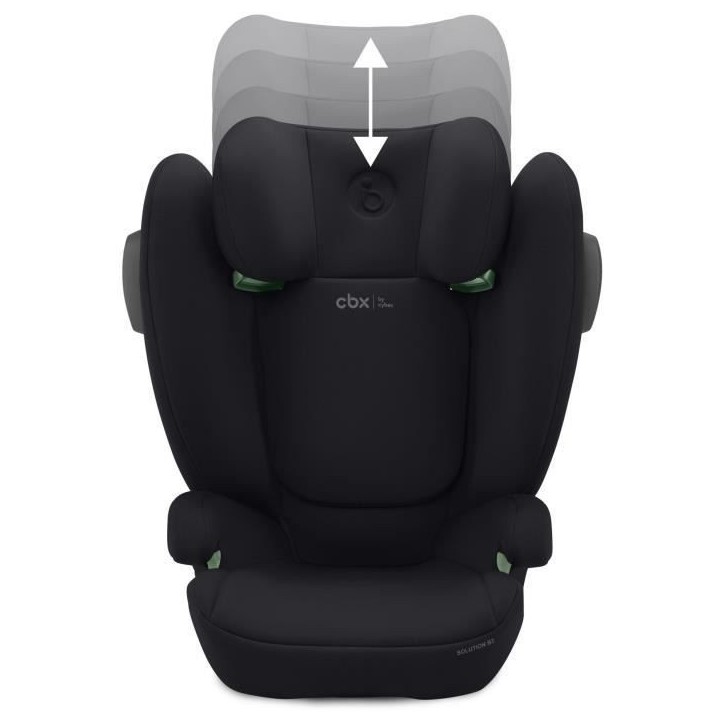 Siege auto CBX by CYBEX SOLUTION B3 I-FIX 3 a 12 ans - Groupe 2/3 - 100 a 150 cm Black | black Siege auto CBX by CYBEX SOLUTION B3 I-FIX 3 a 12 ans - Groupe 2/3 - 100 a 150 cm Black | black