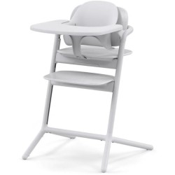 CYBEX - Chaise haute évolutive - Pack 3 en 1 - LEMO 2 - Blanc - Régl