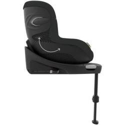 Siege Auto Sirona G i-Size Plus - CYBEX - Tissu Plus - Moon Black