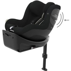 Siege Auto Sirona G i-Size Plus - CYBEX - Tissu Plus - Moon Black