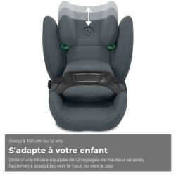 CBX BY CYBEX - Siege auto Gr. 1/2/3 Pallas B i-Size Cobblestone Grey-D