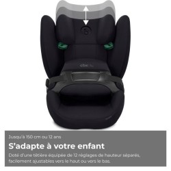 CBX BY CYBEX - Siege auto Gr. 1/2/3 Pallas B i-Size Pure black - Noir