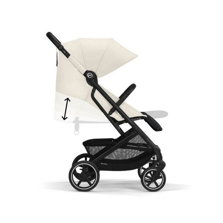 CYBEX - Poussette Beezy BLK - Canvas White CYBEX - Poussette Beezy BLK - Canvas White