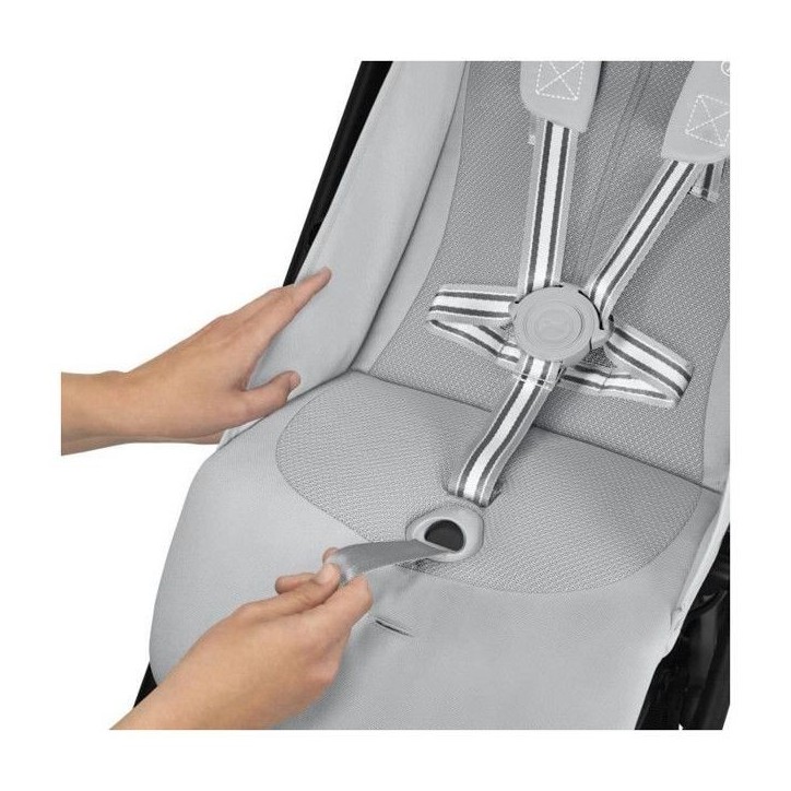 CYBEX - Poussette Beezy BLK - Canvas White CYBEX - Poussette Beezy BLK - Canvas White