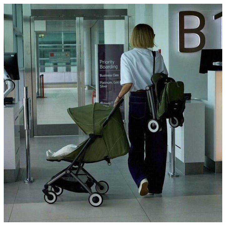 CYBEX - Poussette Orfeo TPE - MossGreen 2025