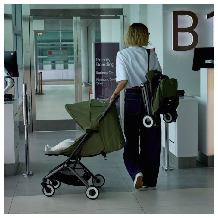 CYBEX - Poussette Orfeo TPE - MossGreen 2025