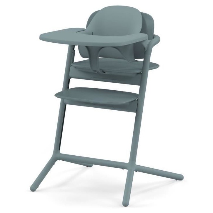 CYBEX - Chaise haute évolutive - Pack 3 en 1 - LEMO 2 - Bleu - Réglable en hauteur et en profondeur - Set bébé inclus CYBEX - Chaise haute évolutive - Pack 3 en 1 - LEMO 2 - Bleu - Réglable en hauteur et en profondeur - Set bébé inclus