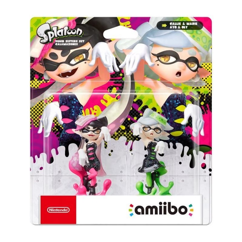 Figurine Amiibo - Ayo & Oly • Collection Splatoon Figurine Amiibo - Ayo & Oly • Collection Splatoon