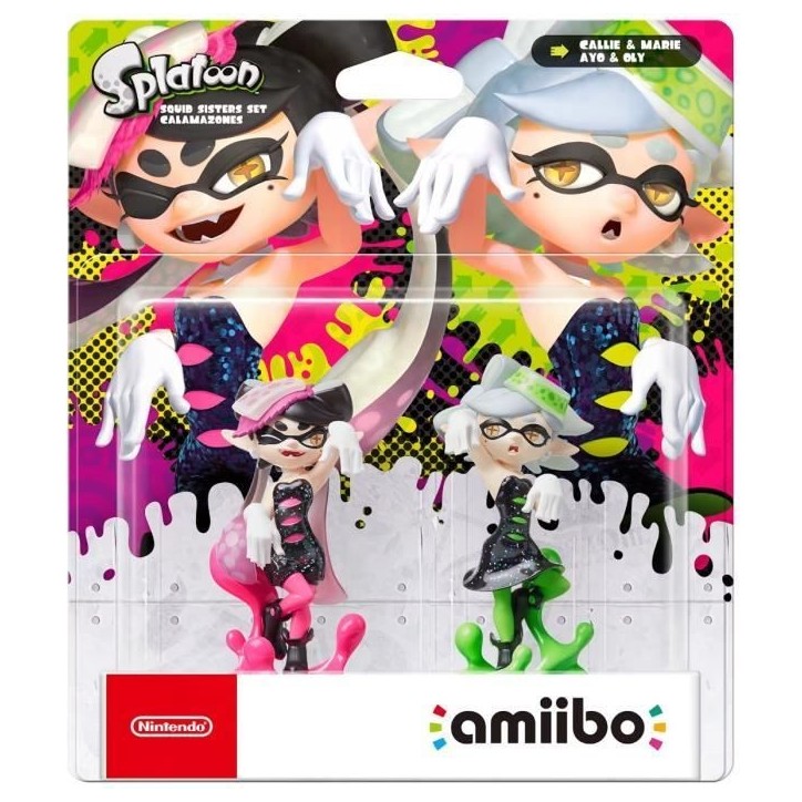 Figurine Amiibo - Ayo & Oly • Collection Splatoon Figurine Amiibo - Ayo & Oly • Collection Splatoon