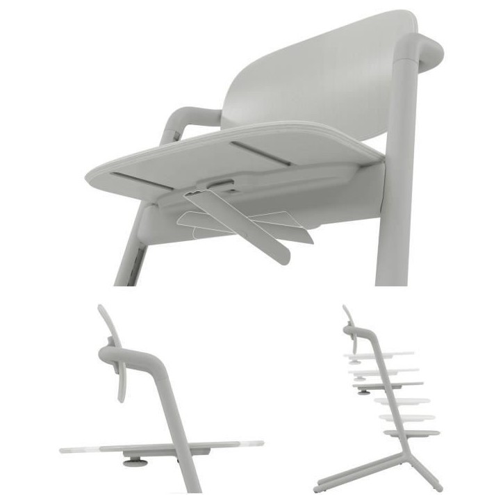 CYBEX - Chaise haute évolutive - Pack 3 en 1 - LEMO 2 - Bleu - Réglable en hauteur et en profondeur - Set bébé inclus CYBEX - Chaise haute évolutive - Pack 3 en 1 - LEMO 2 - Bleu - Réglable en hauteur et en profondeur - Set bébé inclus