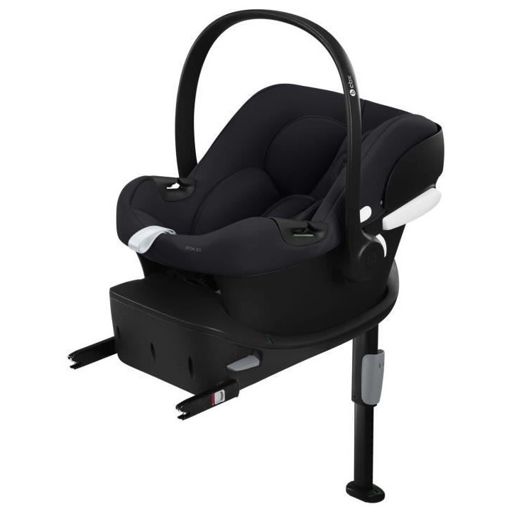 Siege auto CYBEX Aton B2 i-Size + Base One - Groupe 0+ - Isofix - Volcano Black Siege auto CYBEX Aton B2 i-Size + Base One - Groupe 0+ - Isofix - Volcano Black