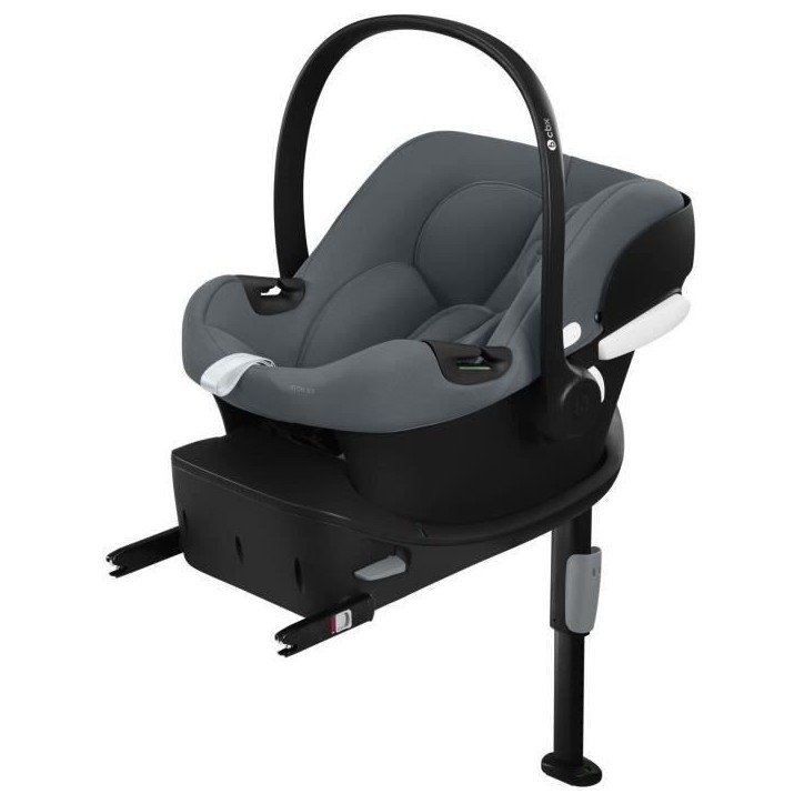 Siege auto Aton B2 I-Size - Base One incluse - Groupe 0+ - Gris acier