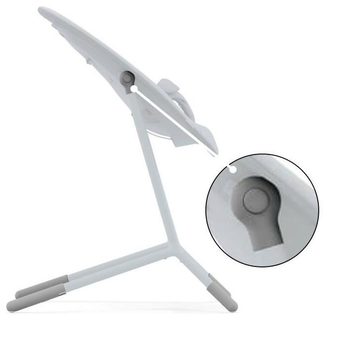 Cybex Set d'adaptateurs pour chaise haute Lemo - Light Grey