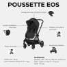 CYBEX Pack Poussette Trio EOS BLACK Moon Black : Poussette convertible