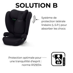 Siege auto CBX by CYBEX SOLUTION B I-FIX 3 a 12 ans - Groupe 2/3 - 100