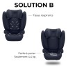 Siege auto CBX by CYBEX SOLUTION B I-FIX 3 a 12 ans - Groupe 2/3 - 100