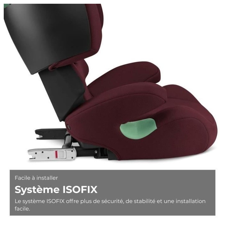 Siege auto CBX by CYBEX Solution X I-FIX 3 a 12 ans - Groupe 2/3 - 100 a 150 cm Rouge Siege auto CBX by CYBEX Solution X I-FIX 3 a 12 ans - Groupe 2/3 - 100 a 150 cm Rouge