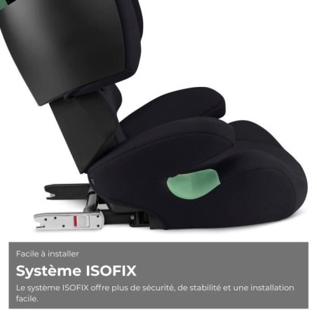 Siege auto CBX by CYBEX SOLUTION X I-FIX 3 a 12 ans - Groupe 2/3 - 100 a 150 cm Black | black