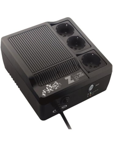 Onduleur 400 VA - INFOSEC - Z1 ZenCube EX - Haute fréquence - 3 prises FR/SCHUKO - 66072