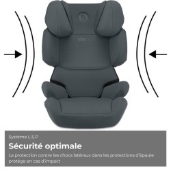 Siege auto CBX by CYBEX SOLUTION X I-FIX 3 a 12 ans - Groupe 2/3 - 100