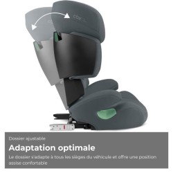 Siege auto CBX by CYBEX SOLUTION X I-FIX 3 a 12 ans - Groupe 2/3 - 100