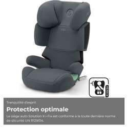Siege auto CBX by CYBEX SOLUTION X I-FIX 3 a 12 ans - Groupe 2/3 - 100
