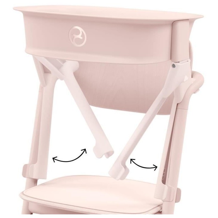 Kit Tour D'Apprentissage Evolutive et réglable Lemo 2 - Pearl Pink - CYBEX