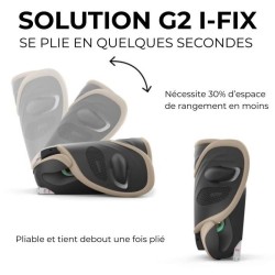 Siege auto Cybex Gold SOLUTION G2 I-FIX 3 a 12 ans - Groupe 2/3 - 100