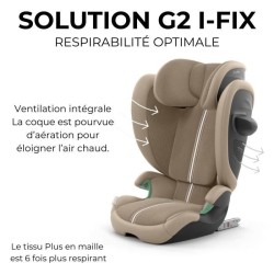 Siege auto Cybex Gold SOLUTION G2 I-FIX 3 a 12 ans - Groupe 2/3 - 100