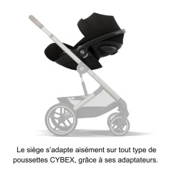 Siege auto bébé Cloud G i-Size Plus - Moon Black - CYBEX