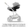 Siege auto bébé Cloud G i-Size Plus - Stone Grey - CYBEX