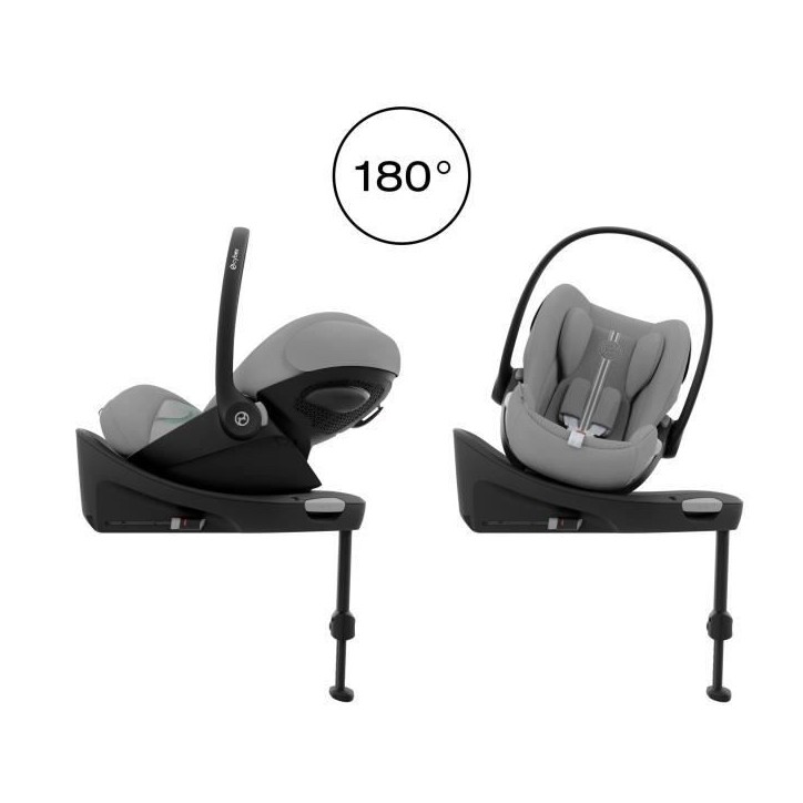 Siege auto bébé Cloud G i-Size Plus - Stone Grey - CYBEX