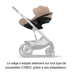 Siege auto bébé Cloud G i-Size Plus - Almond Beige - CYBEX