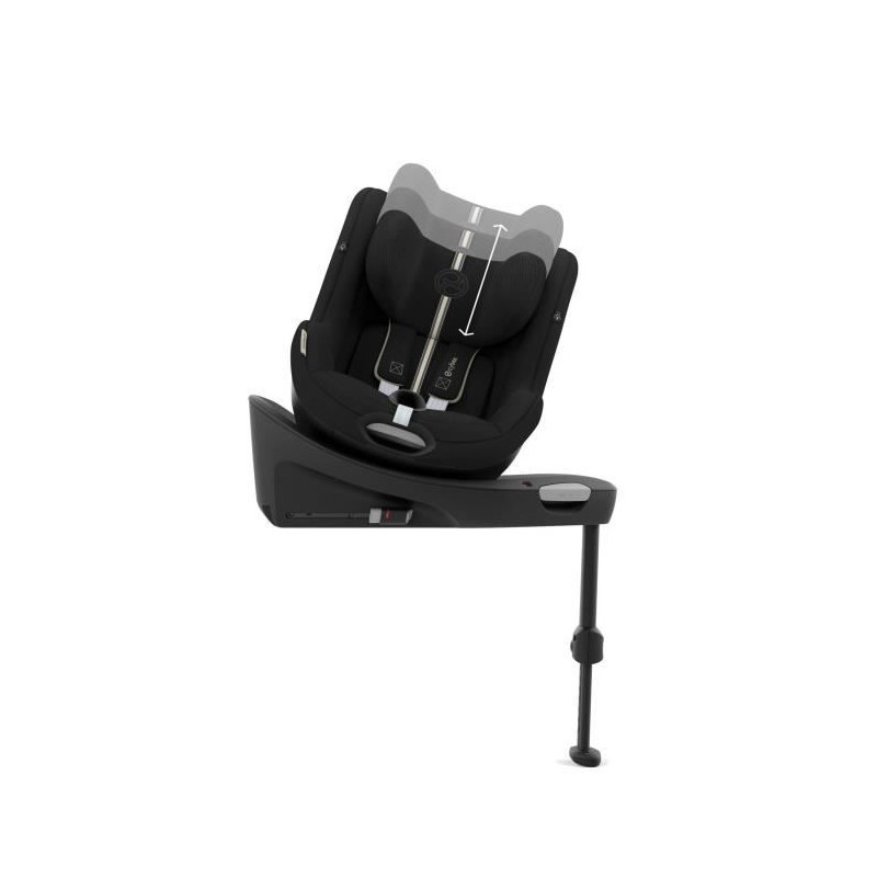 Siege auto Pivotant 360° Sirona G i-Size Plus - Moon Black - CYBEX Siege auto Pivotant 360° Sirona G i-Size Plus - Moon Black - CYBEX