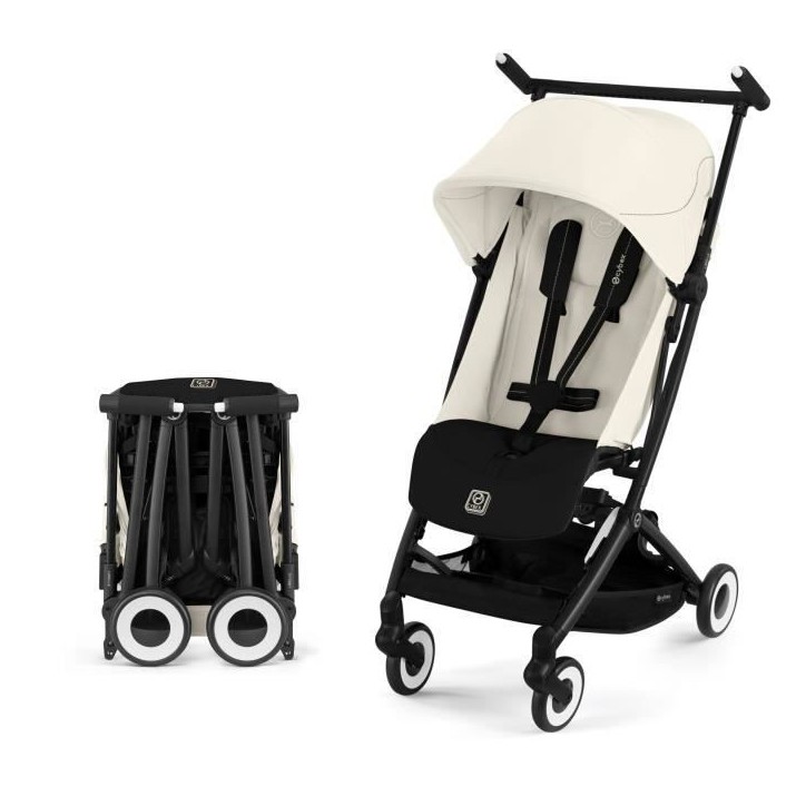 Poussette Ultra Compacte Libelle - Canvas White - CYBEX Poussette Ultra Compacte Libelle - Canvas White - CYBEX