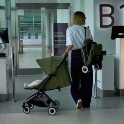 CYBEX - Poussette ultra compacte et confortable - ORFEO - 4 roues - Ma